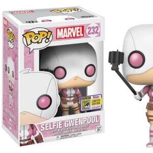 Funko Pop! Marvel Selfie Gwenpool 232, Limited Edition SDCC 2017 Exclusive,